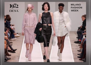 1972 DESA On the Milan Fashion Stage with “Tulips of Hope”