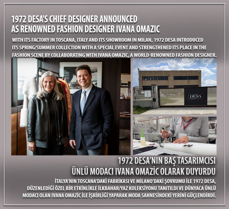 Главным дизайнером 1972 DESA объявлена известный модельер Ивана Омажич