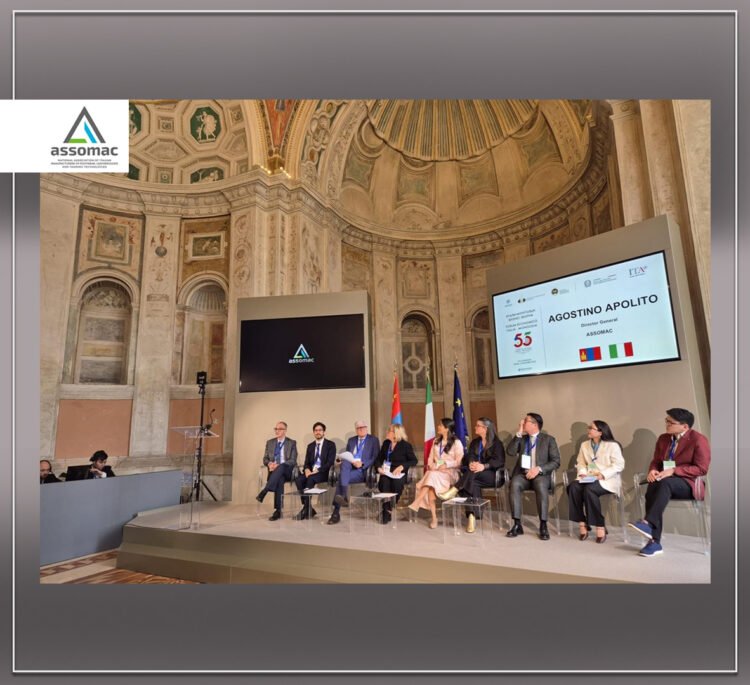 Assomac Highlights Italy–Mongolia Technological Partnership at Economic Forum