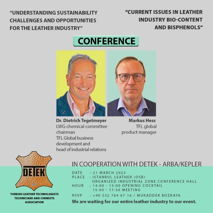 Конференция «Понимание устойчивого развития в кожевенной промышленности»