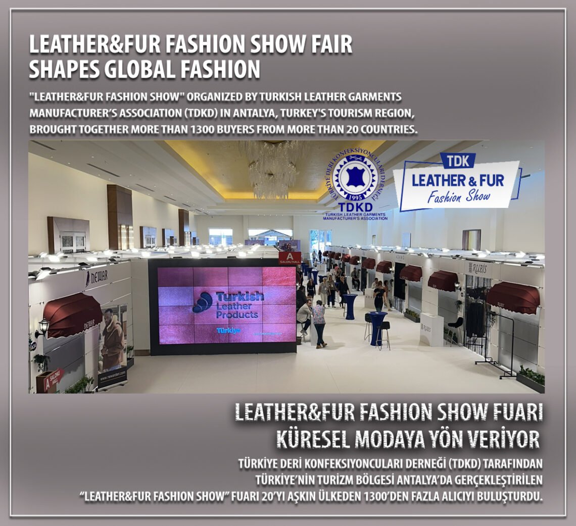 Leather&Fur Fashion Show Fair shapes global Fashion