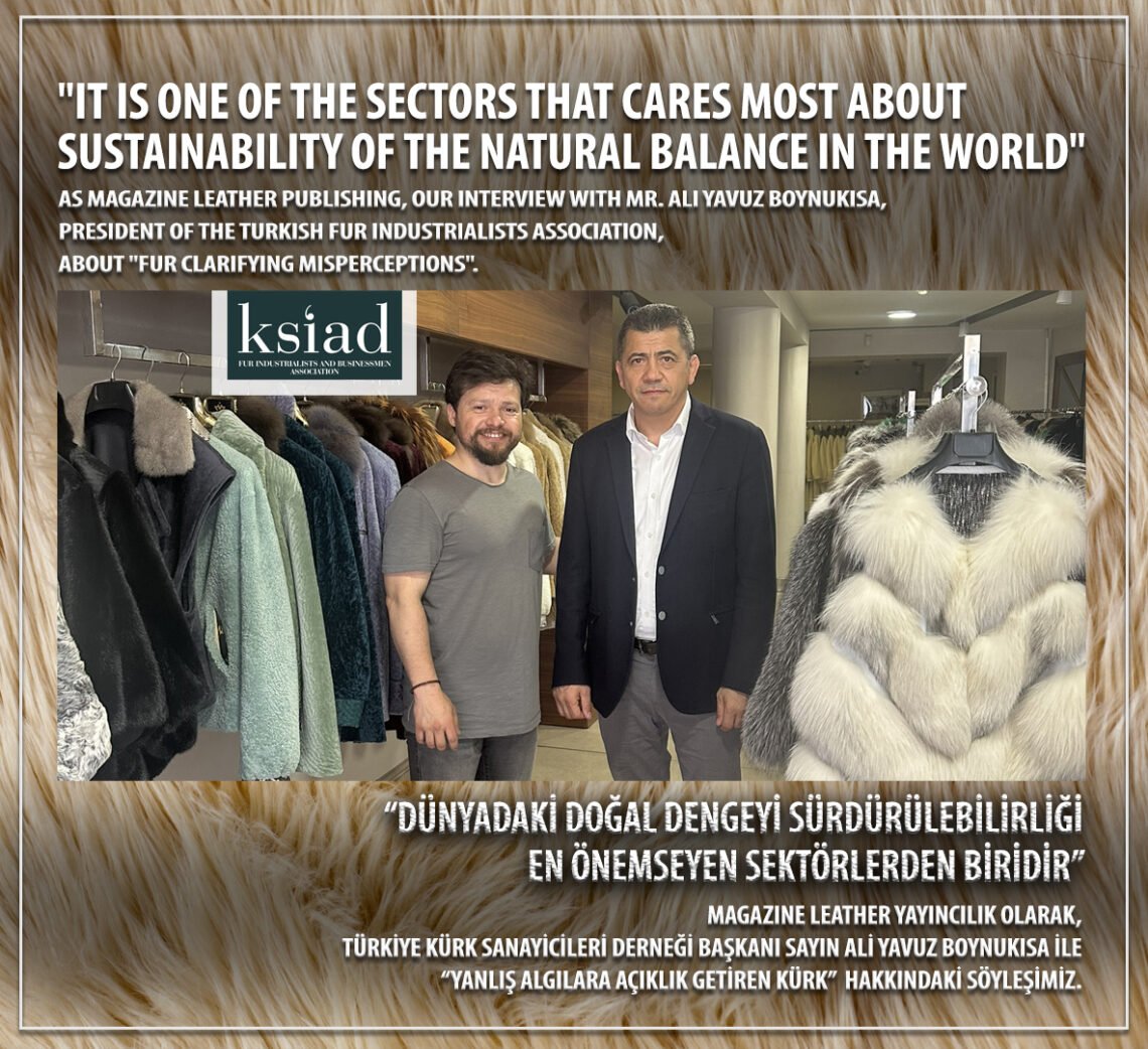 “It is one of the sectors that cares most about sustainability of the natural balance in the world.”