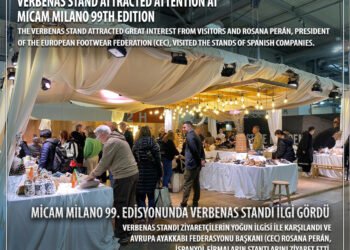 Verbenas stand attracted attention at Micam Milano 99th Edition