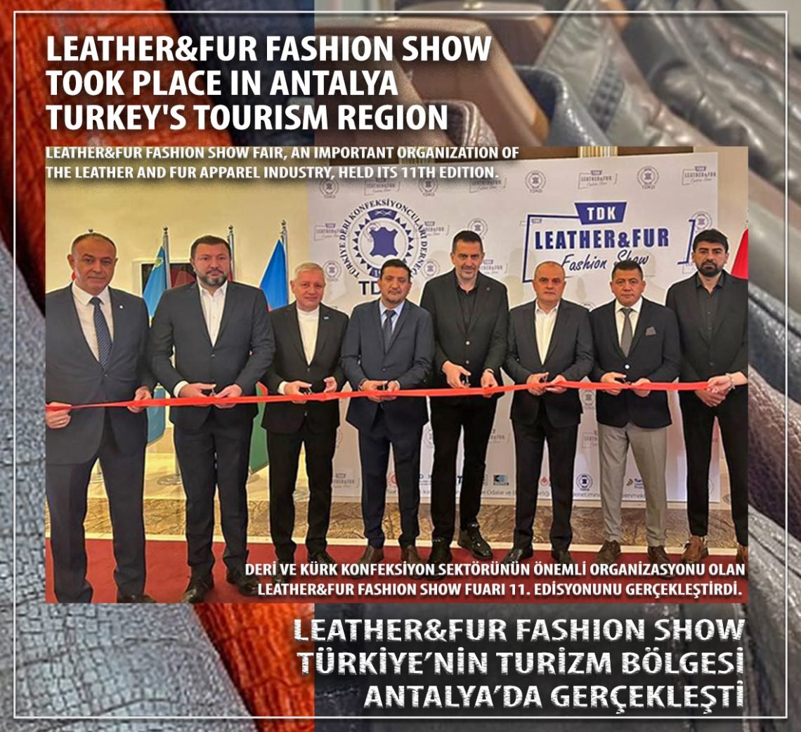 В Анталье, туристическом регионе Турции, состоялся показ мод Leather&Fur