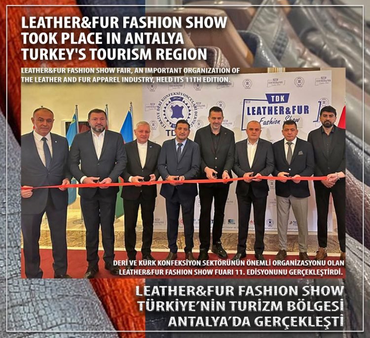 В Анталье, туристическом регионе Турции, состоялся показ мод Leather&Fur