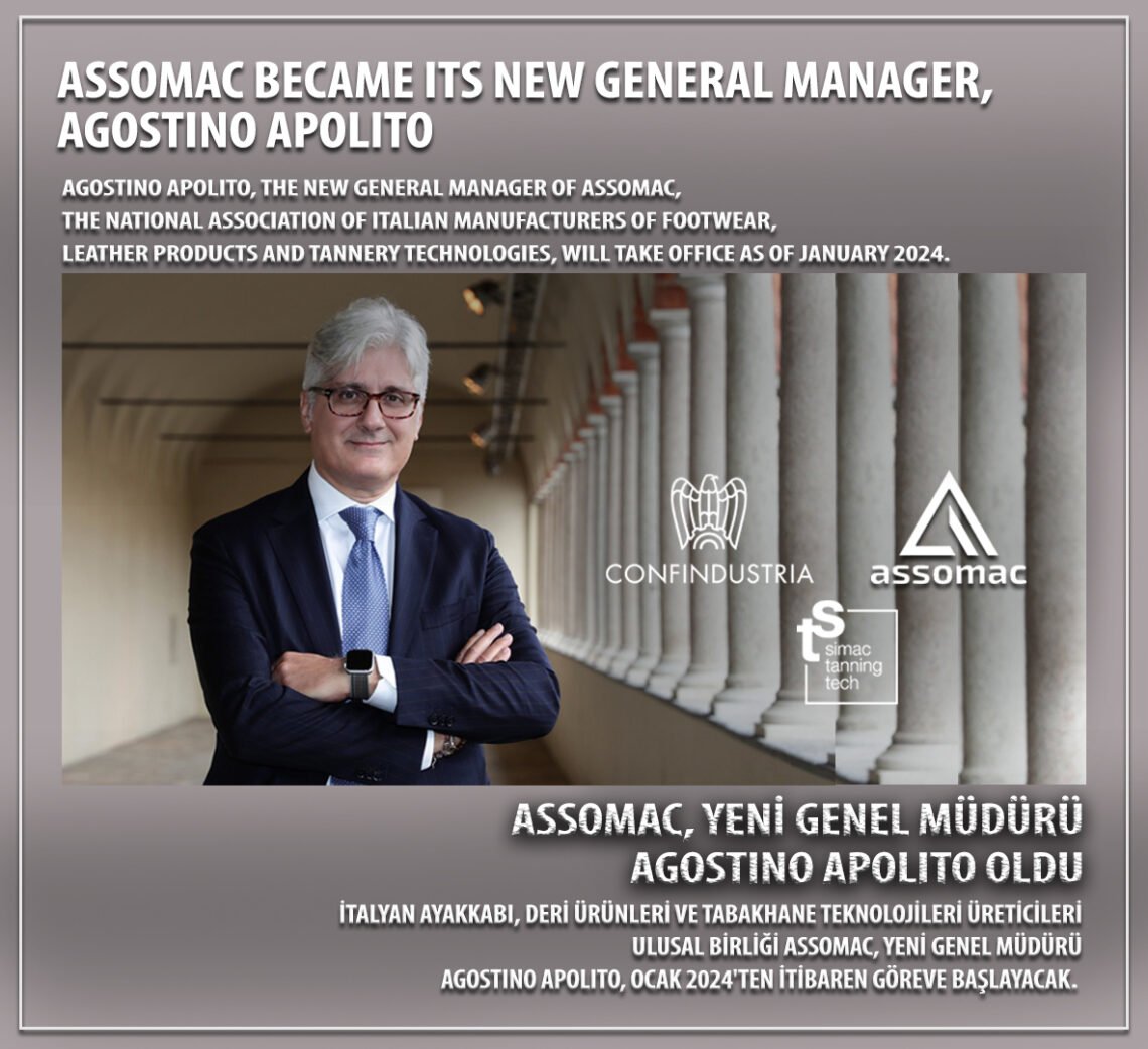 Assomac became its new general manager, Agostino Apolito