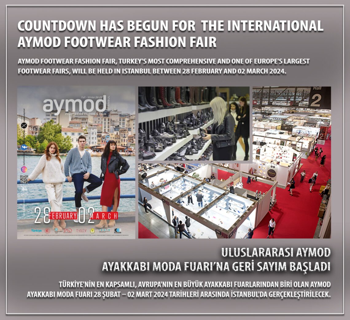 Начался обратный отсчет до Международной ярмарки обувной моды AYMOD