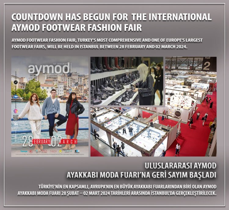 Начался обратный отсчет до Международной ярмарки обувной моды AYMOD