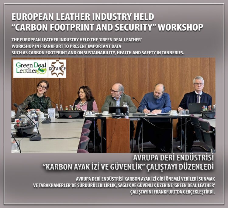 European leather industry held “Carbon Footprint and Security” workshop
