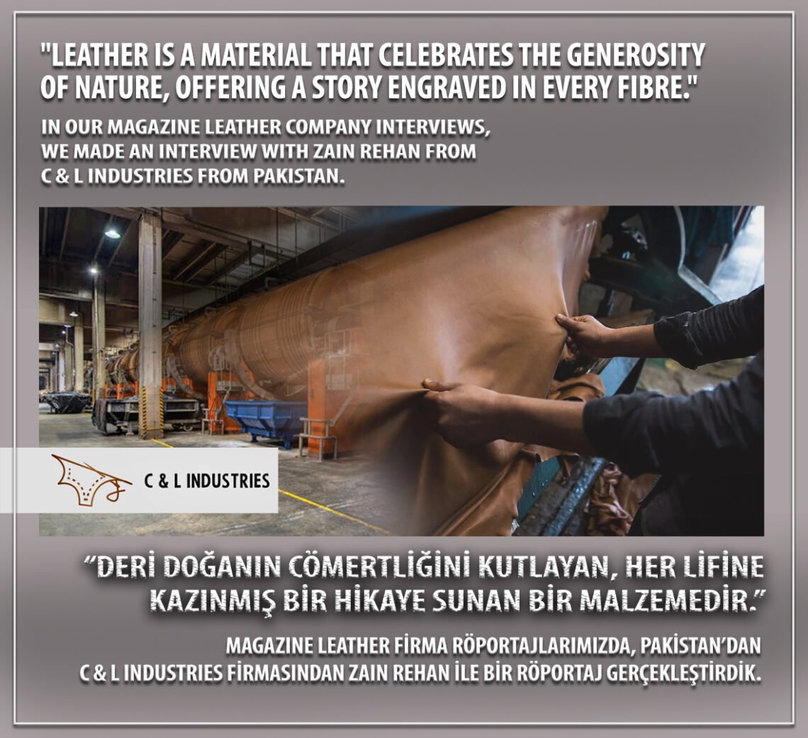 “Leather is a material that celebrates the generosity of nature, offering a story engraved in every fibre.”