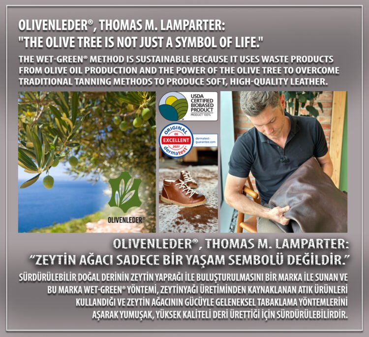 Olivenleder®, Thomas M. Lamparter: “Zeytin ağacı sadece bir yaşam sembolü değildir.”
