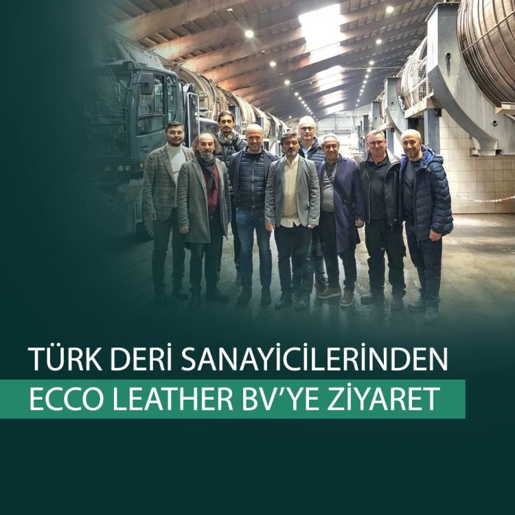 Türk Deri sanayicilerinden Ecco Leather BV’ye ziyaret