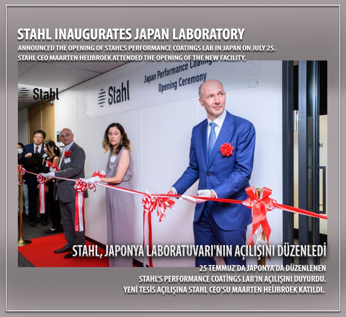 Stahl, Japonya Laboratuvarı’nın açılışını düzenledi