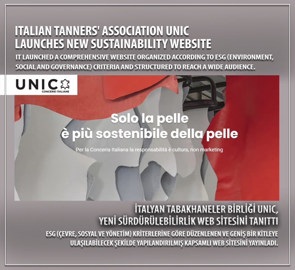 Italian tanners’ association UNIC launches new sustainability website